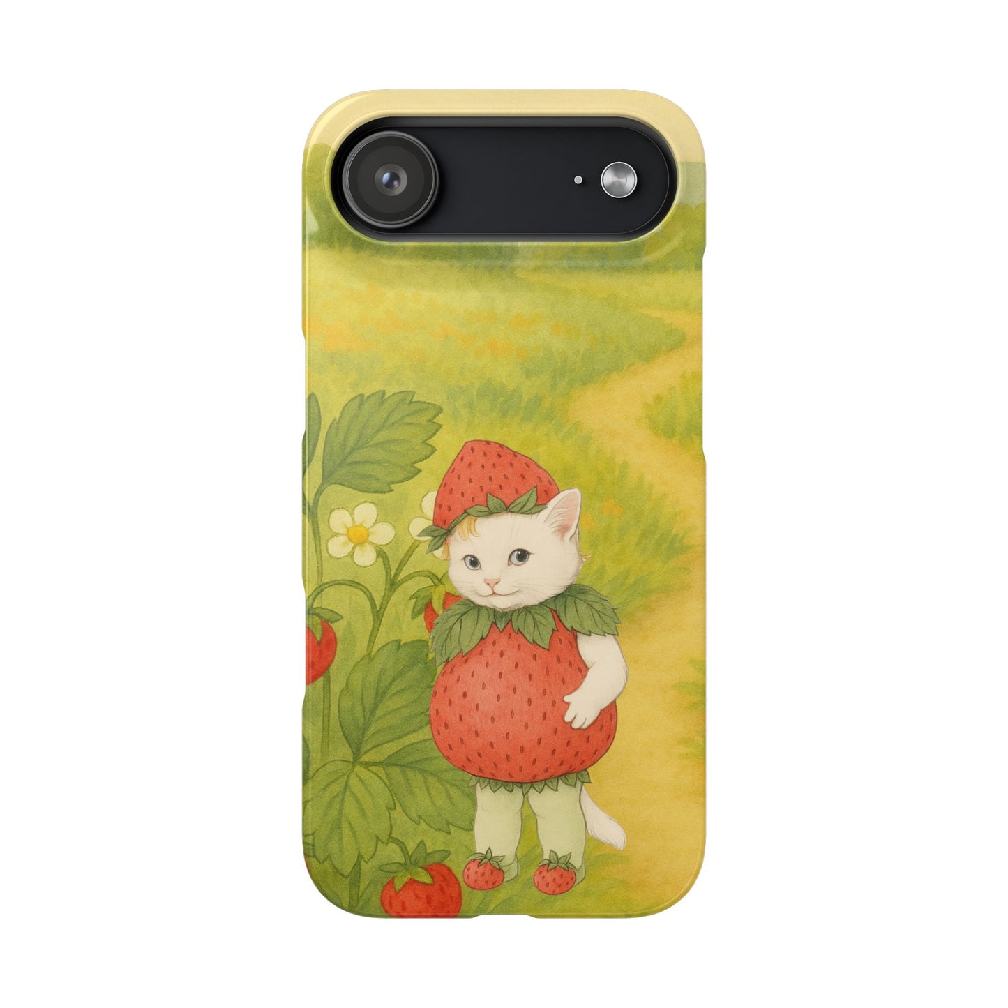 Strawberry Cat x Mother Earth's Children Snap Phone Case