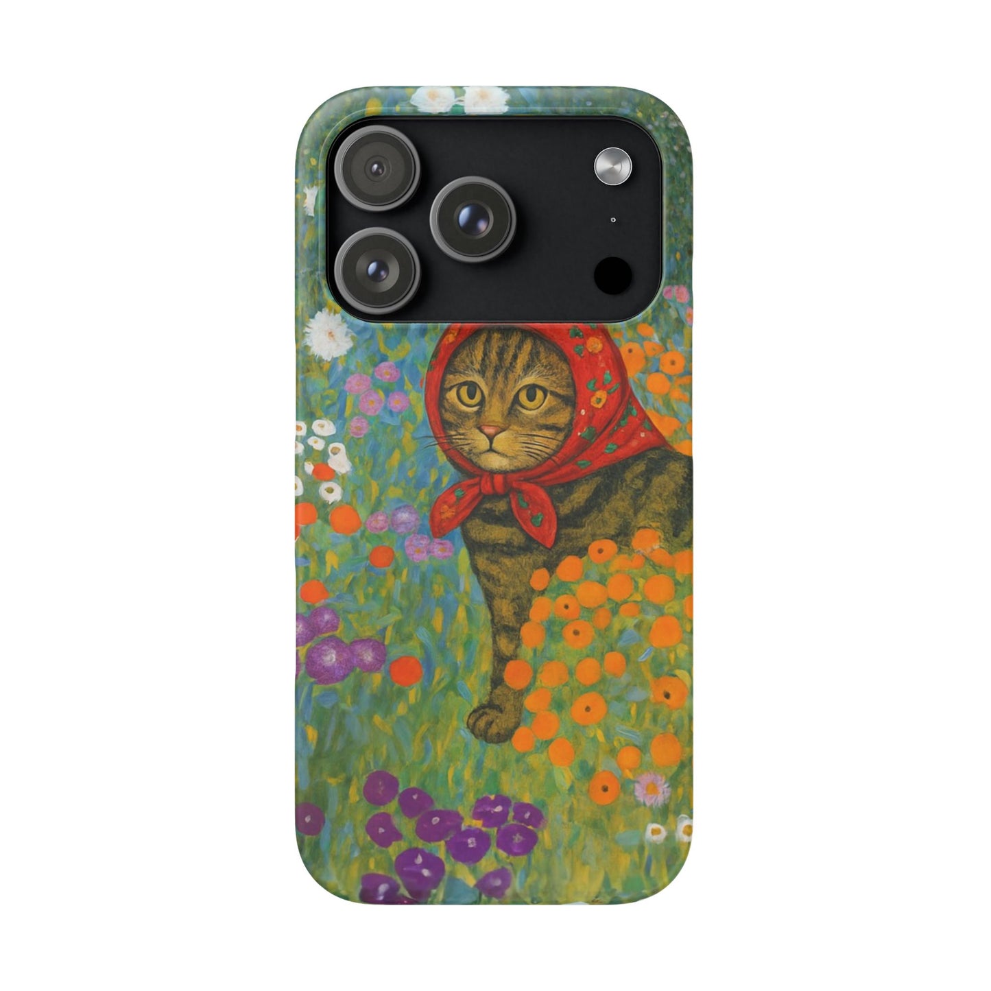 Babushka Cat Gusav Klimt Snap Phone Case
