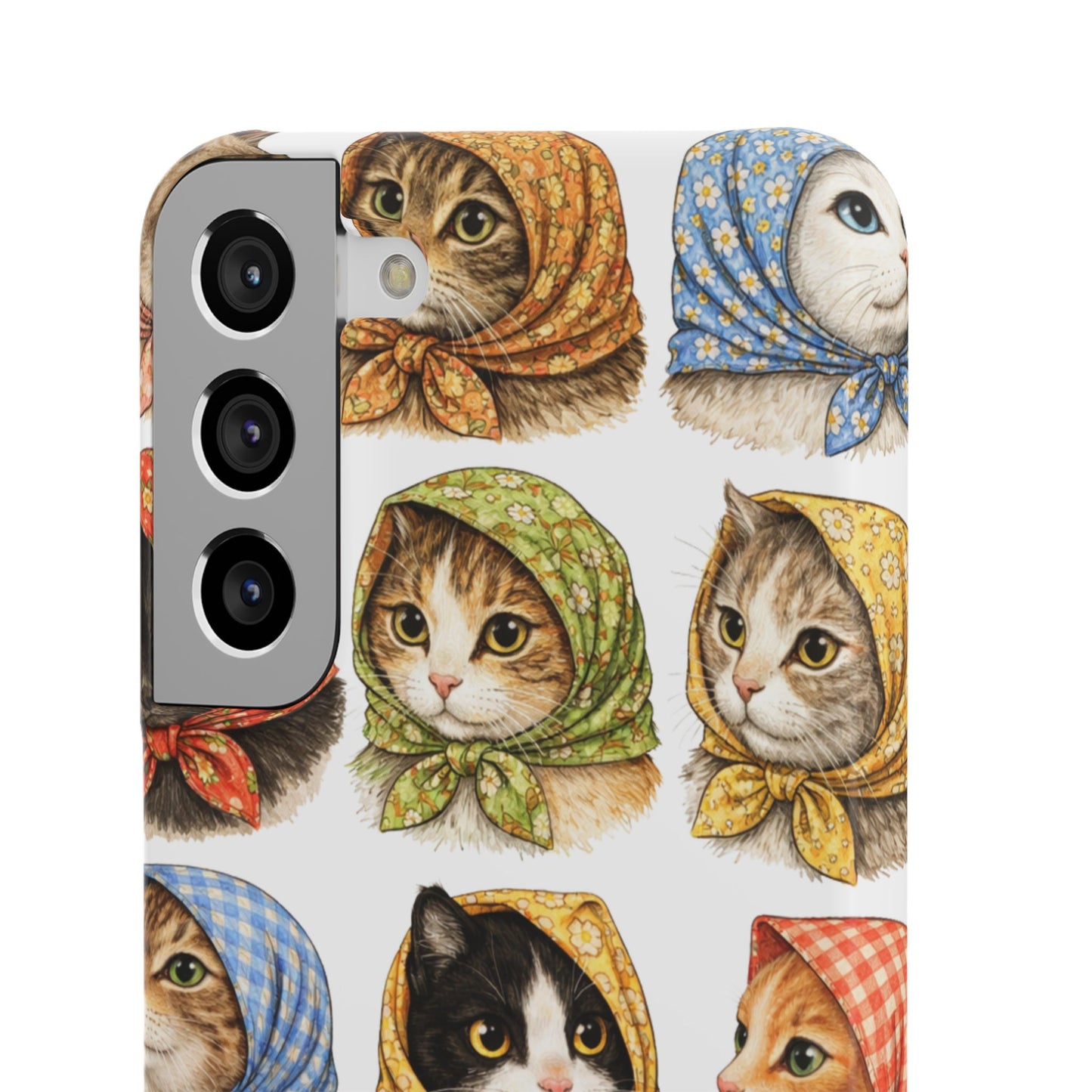 Babushka Cats Snap Phone Case