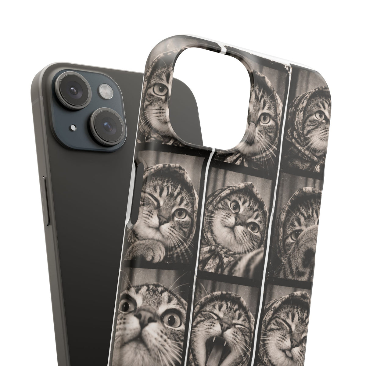 Babushka Cat Photobooth Snap Phone Case