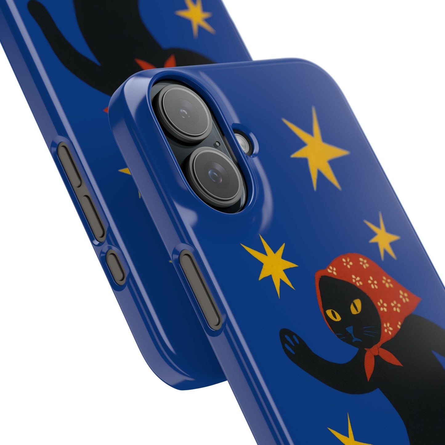 Babushka Cat x Matisse Style Snap Phone Case