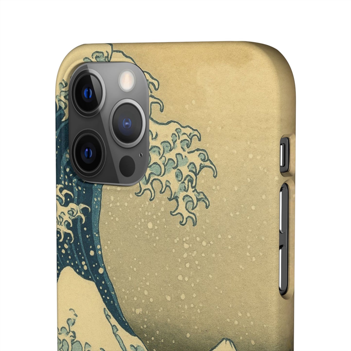Babushka Cat x  The Great Wave Off Kanagawa Snap Phone Case