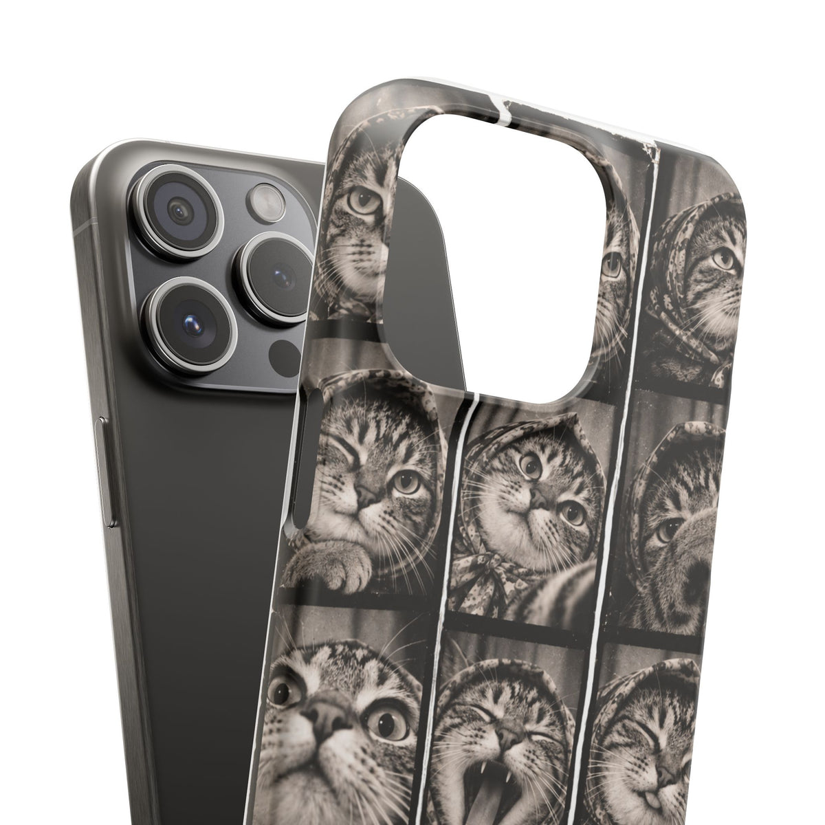 Babushka Cat Photobooth Snap Phone Case