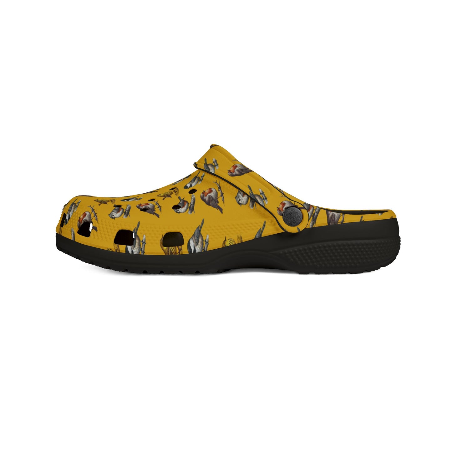Birding Theme Granny Gliders EVA Foam Rubber Shoes