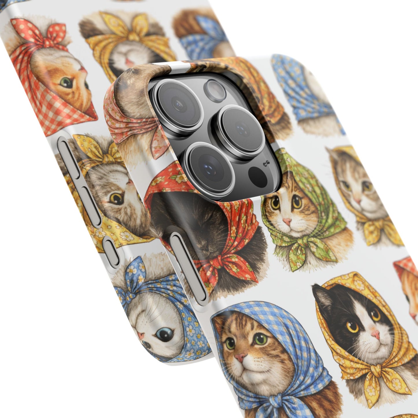 Babushka Cats Snap Phone Case