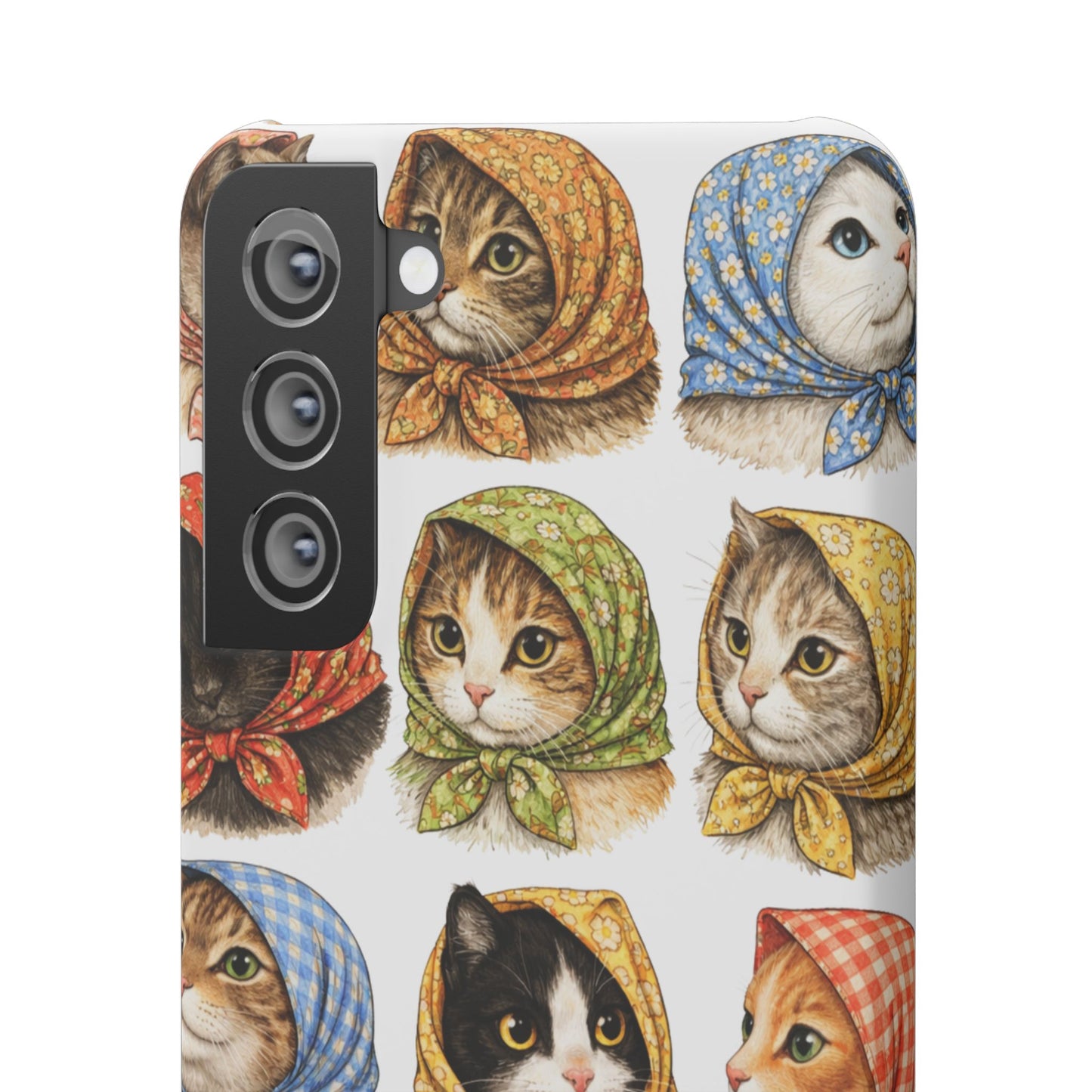 Babushka Cats Snap Phone Case