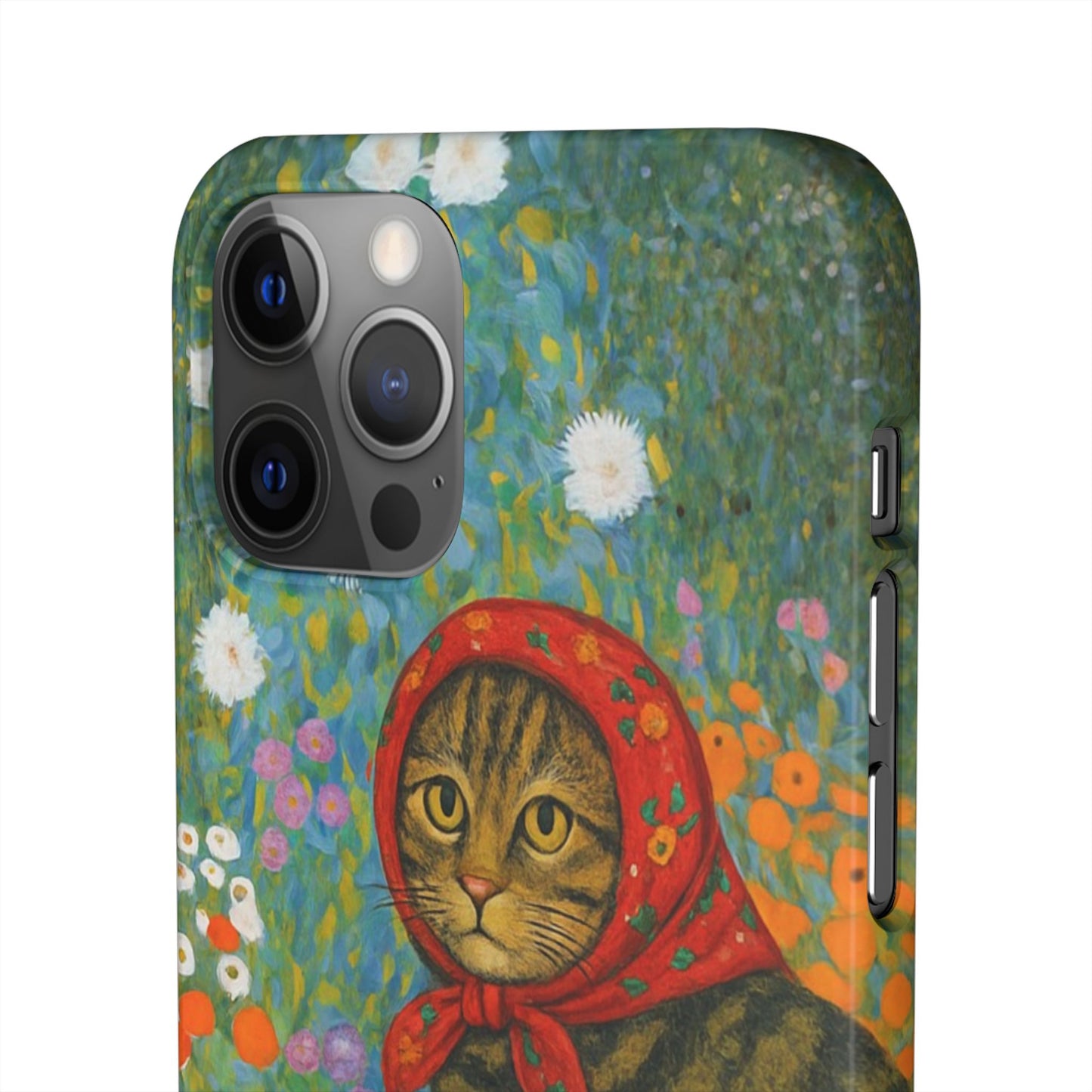 Babushka Cat Gusav Klimt Snap Phone Case