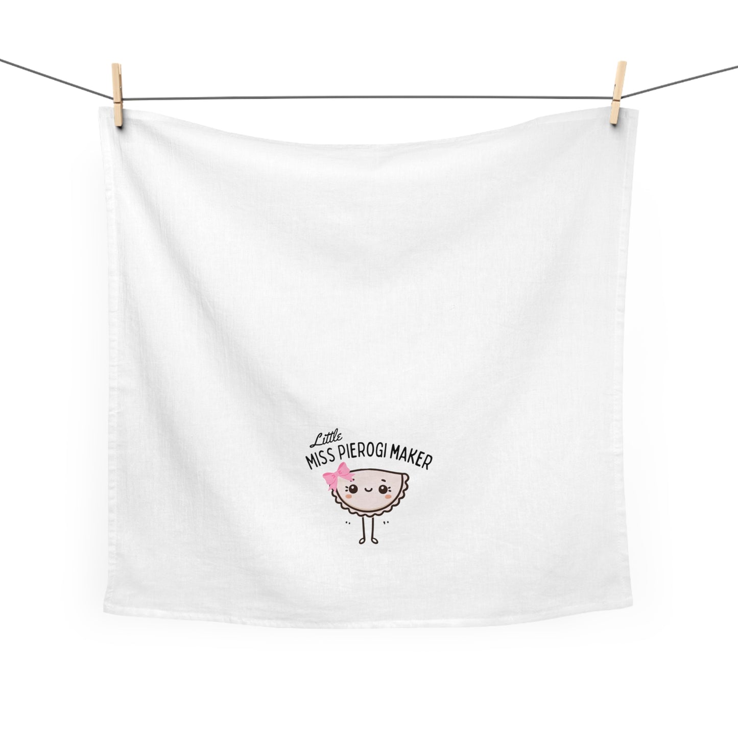 LIttle Miss Pierogi Kitschy Tea Towel