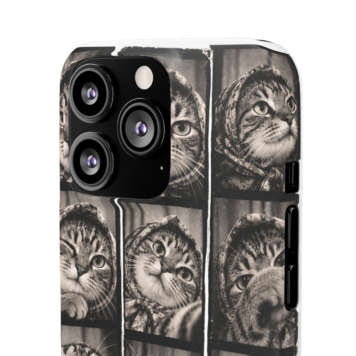 Babushka Cat Photobooth Snap Phone Case