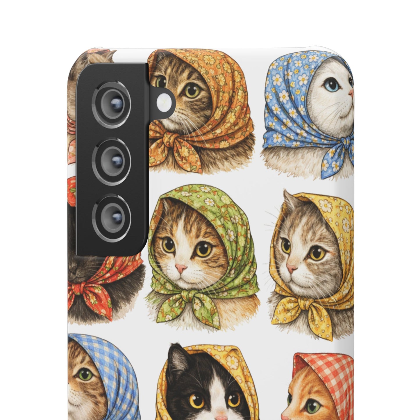 Babushka Cats Snap Phone Case
