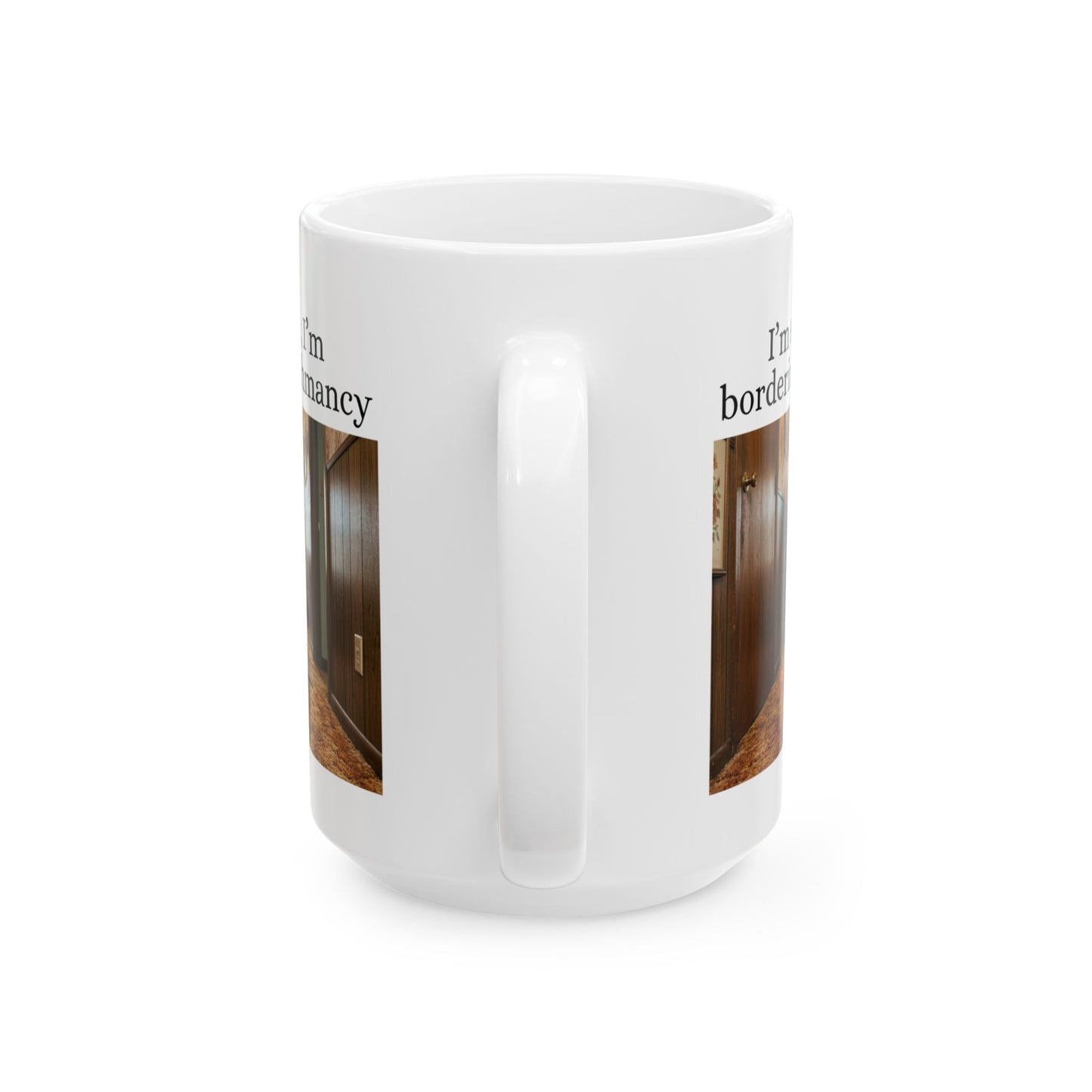 Babushka Cat Fancy Schmancy Ceramic Mug, (11oz, 15oz)