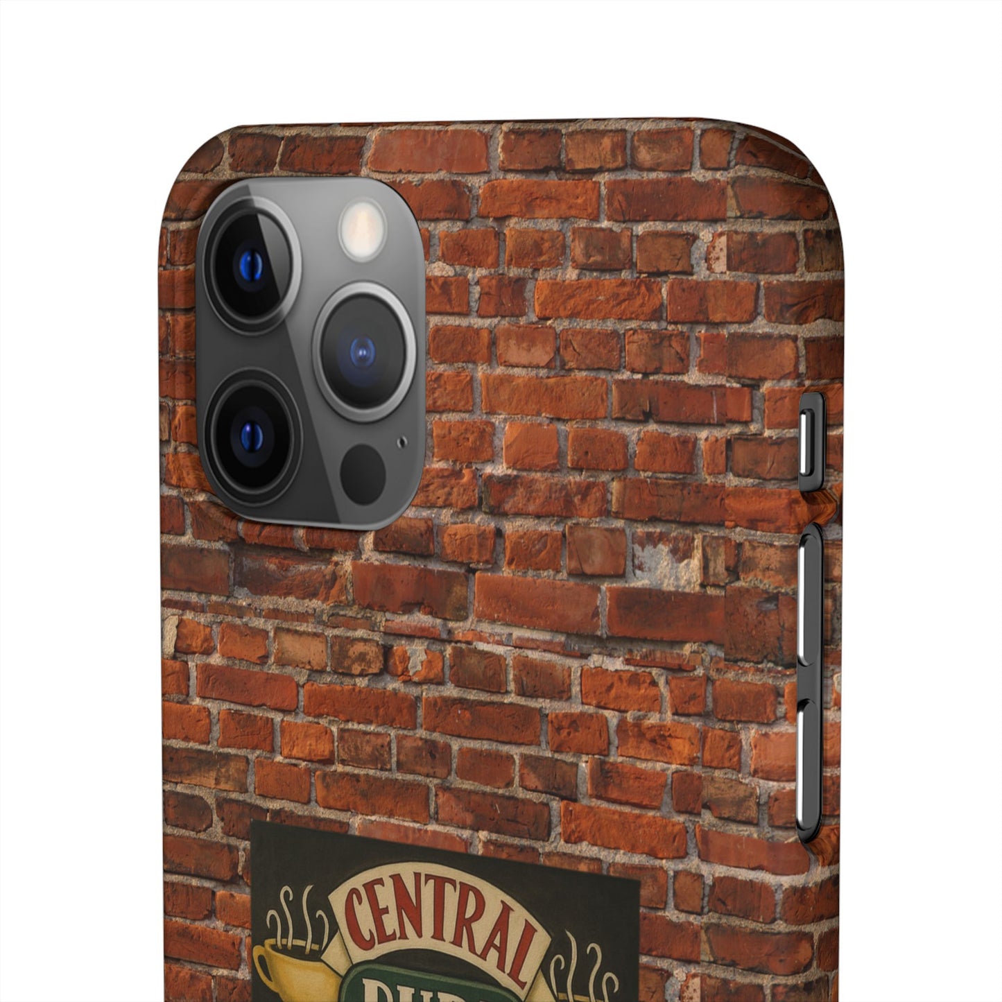 Babushka Cat Coffee Shop Snap Phone Case