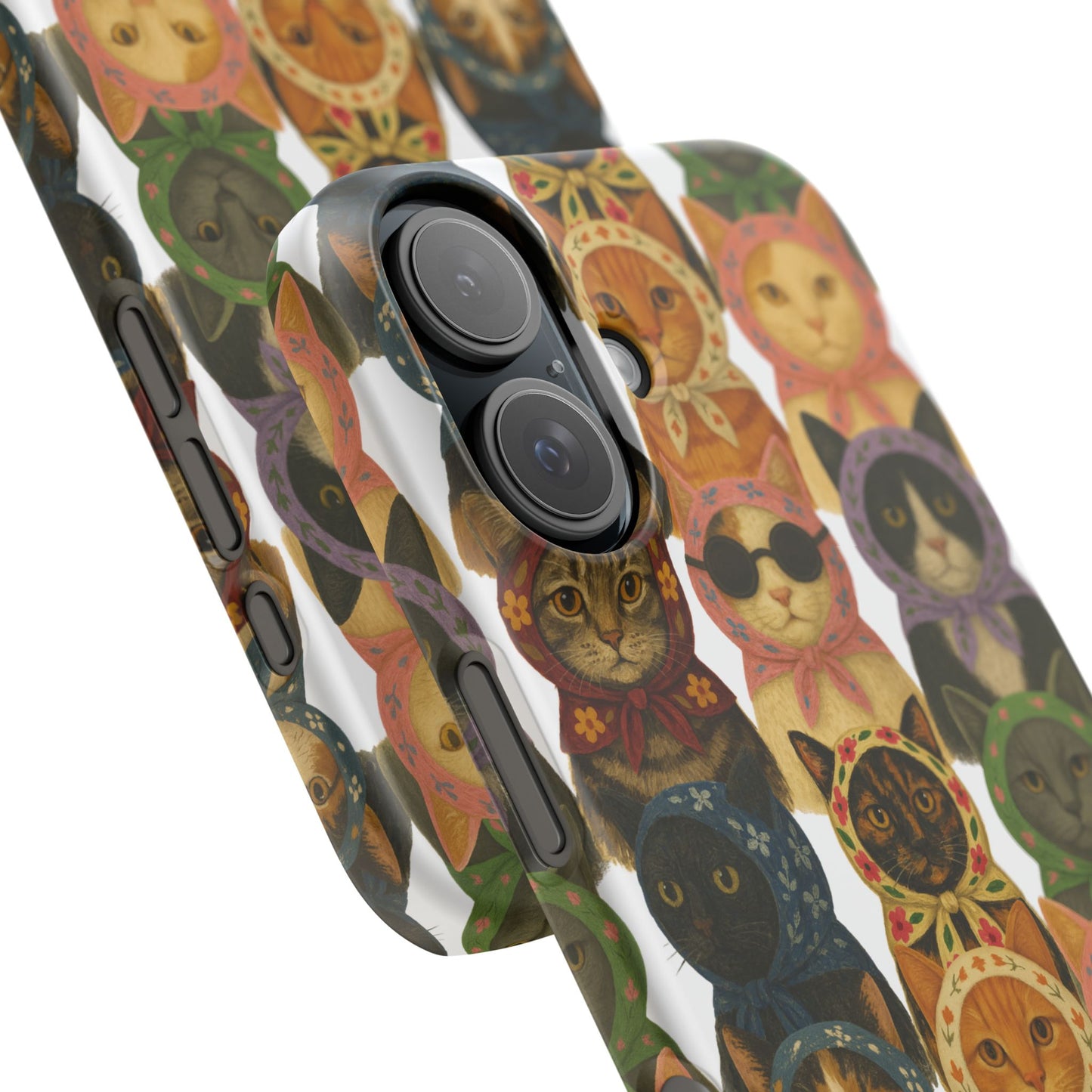 Babushka Cat Snap Phone Cases