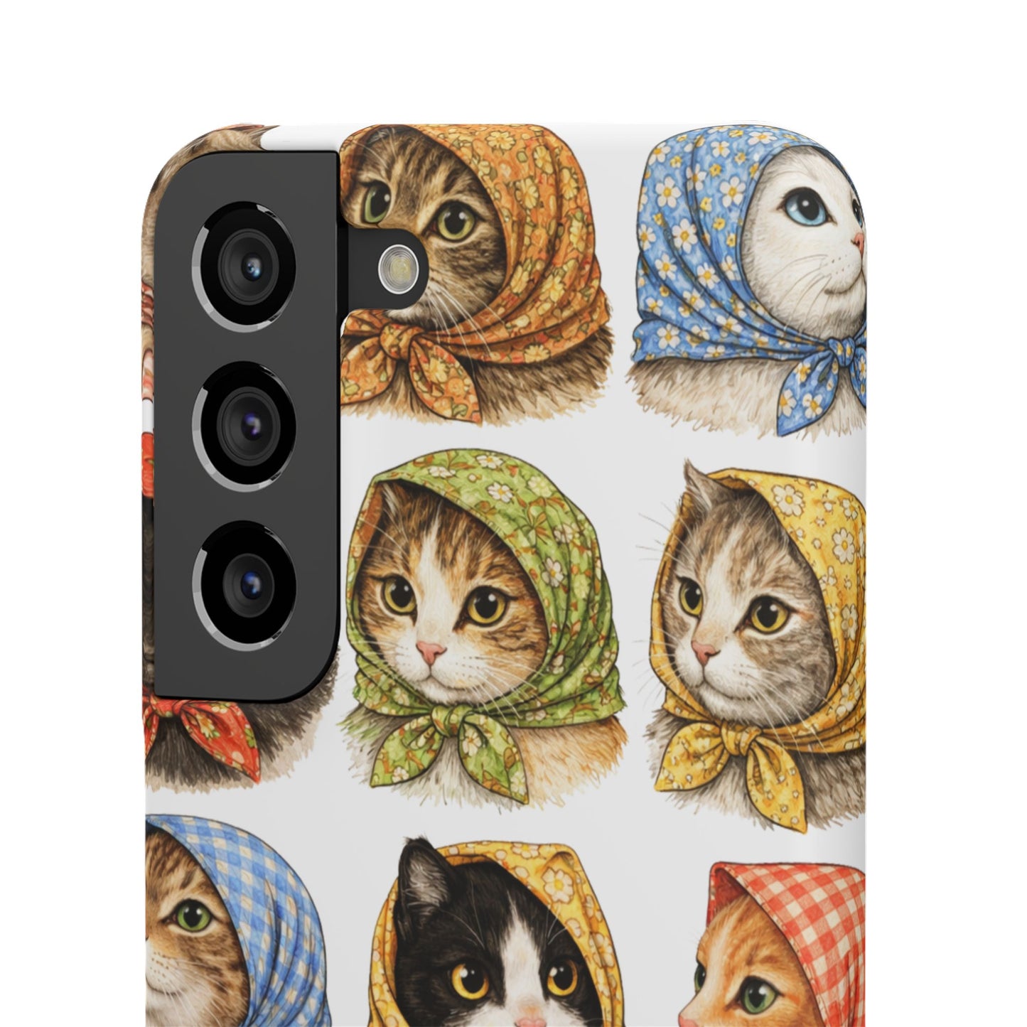 Babushka Cats Snap Phone Case