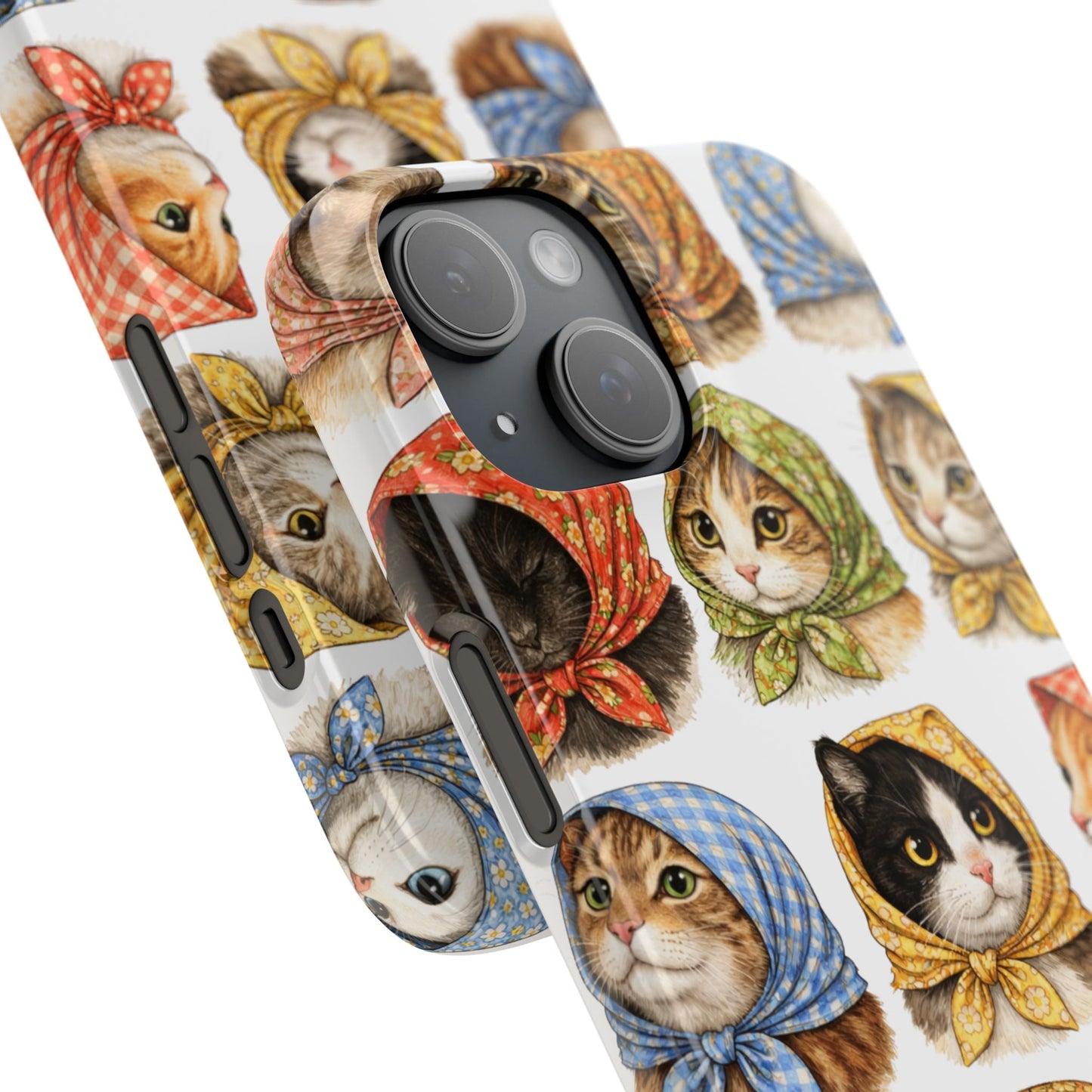 Babushka Cats Snap Phone Case