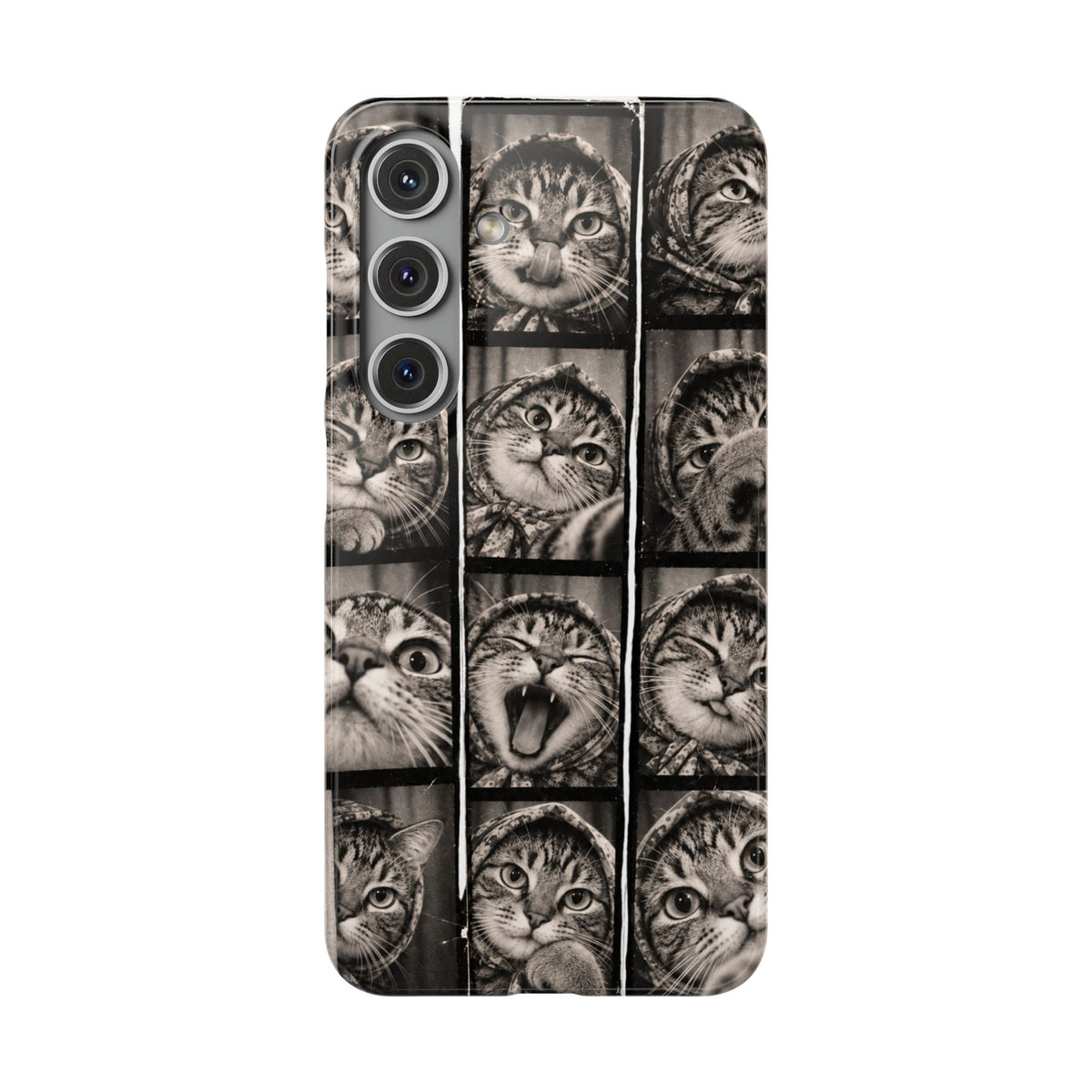 Babushka Cat Photobooth Snap Phone Case