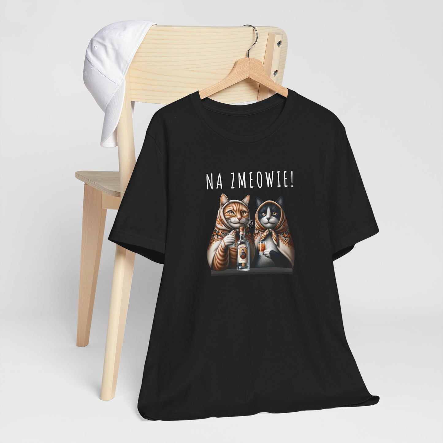 Na Zmeowoie Babushka Cats T-Shirt (Unisex)