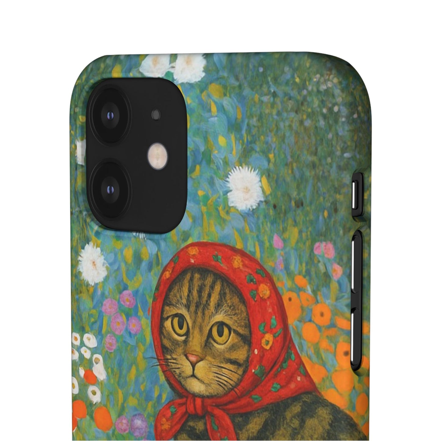 Babushka Cat Gusav Klimt Snap Phone Case