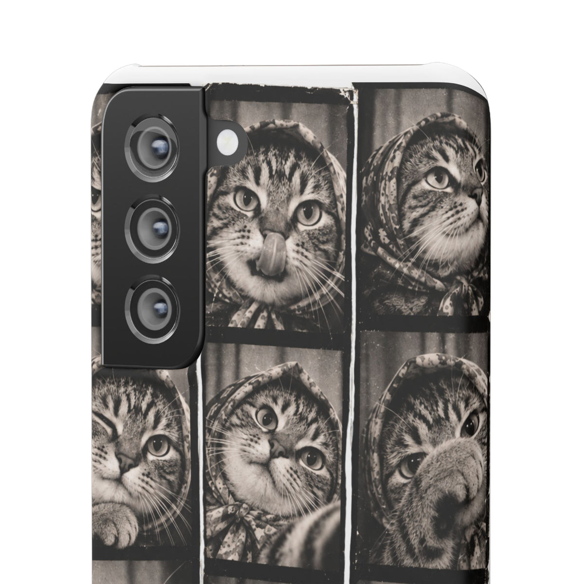 Babushka Cat Photobooth Snap Phone Case