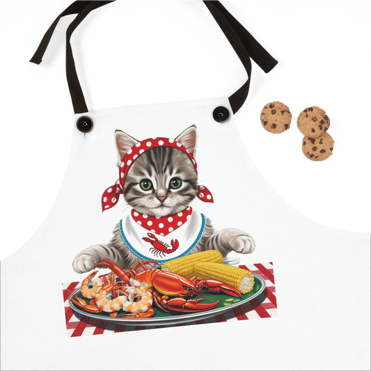 Vintage Style Low Country Boil  Kitschy Kitten Apron