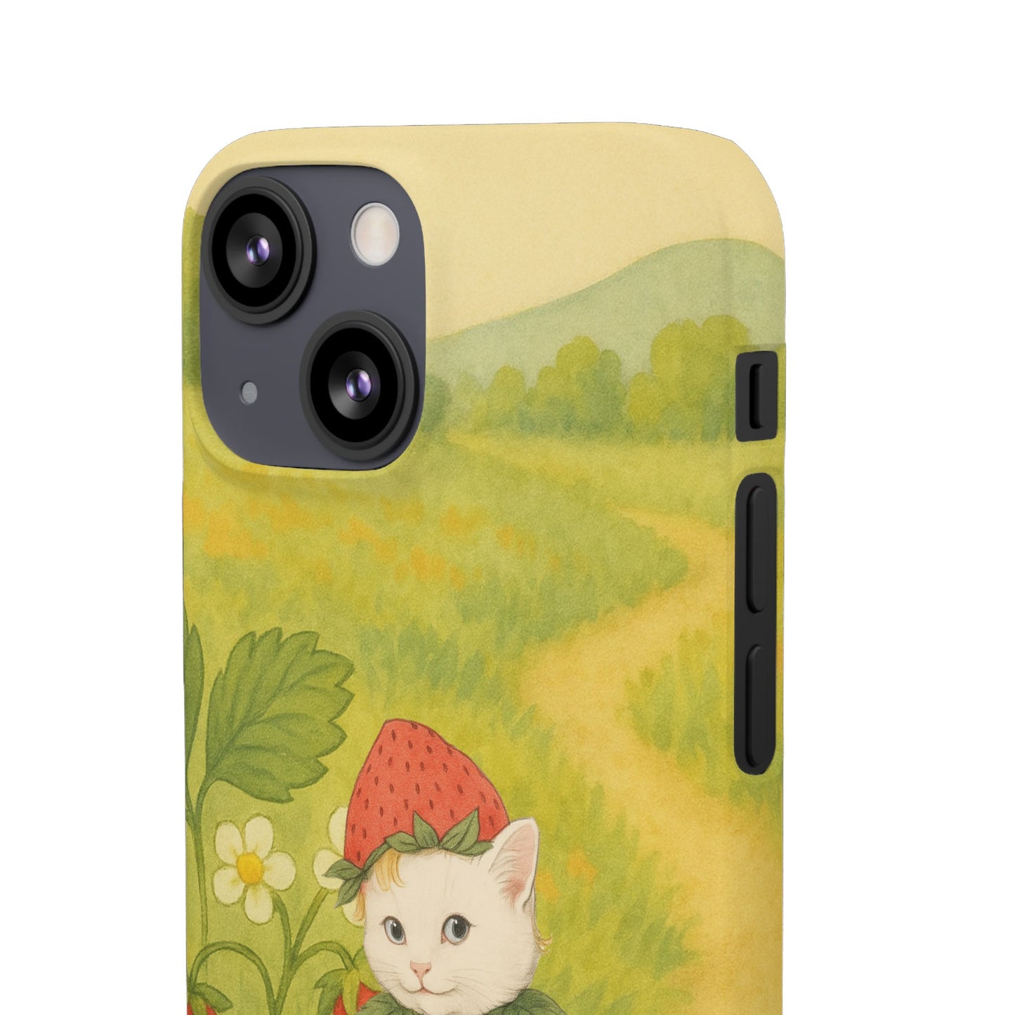 Strawberry Cat x Mother Earth's Children Snap Phone Case