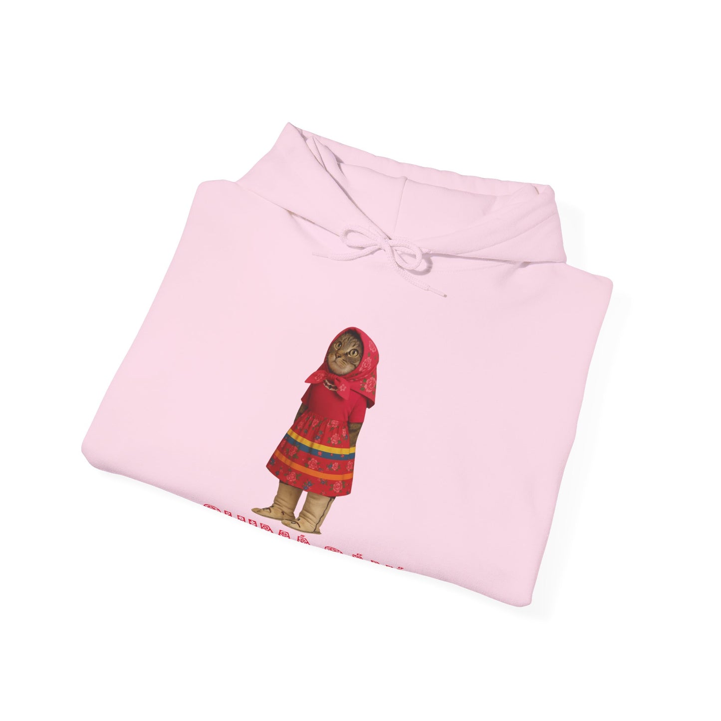 Shima Sani Cat Cultural  Graphic Unisex Hooded Sweatshirt