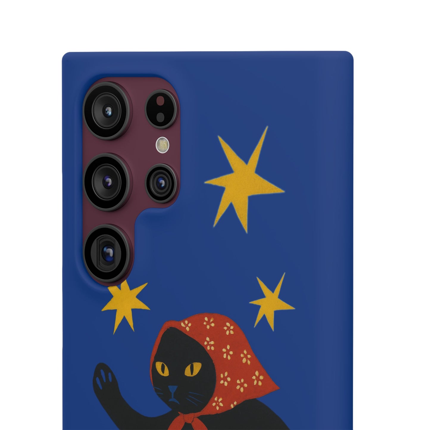 Babushka Cat x Matisse Style Snap Phone Case