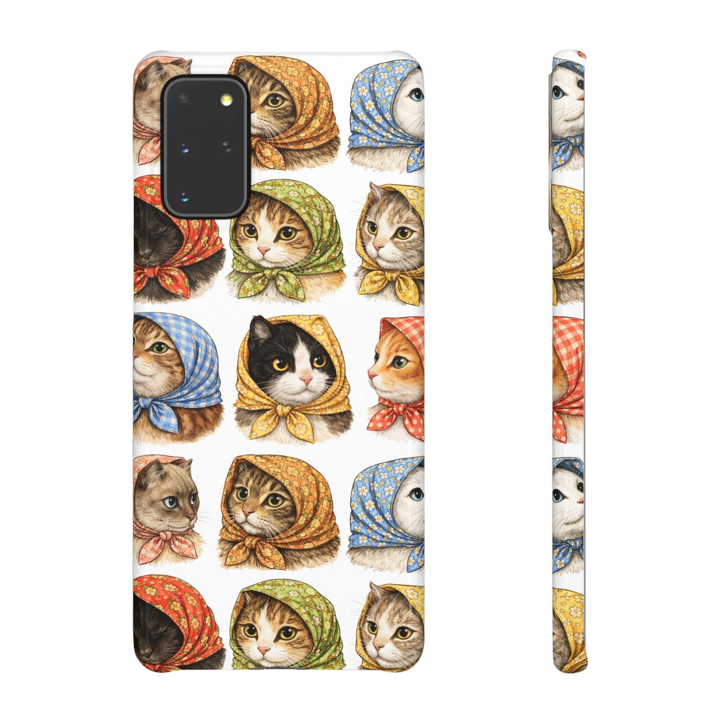 Babushka Cats Snap Phone Case
