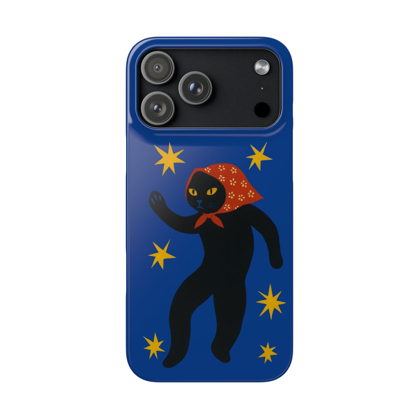 Babushka Cat x Matisse Style Snap Phone Case