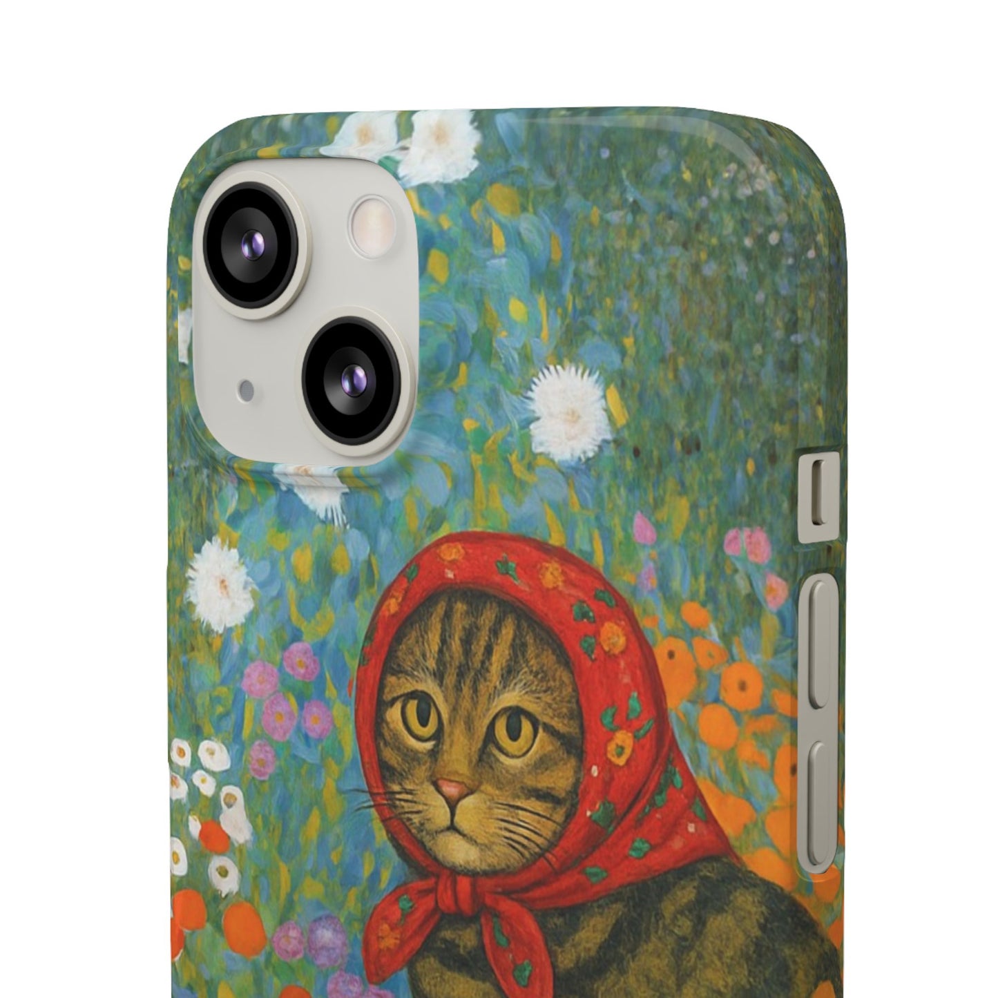 Babushka Cat Gusav Klimt Snap Phone Case