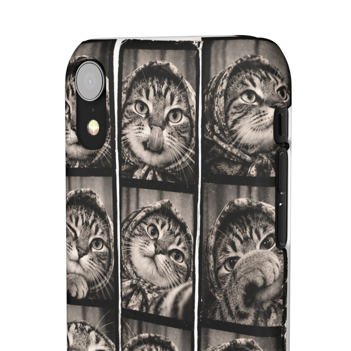 Babushka Cat Photobooth Snap Phone Case