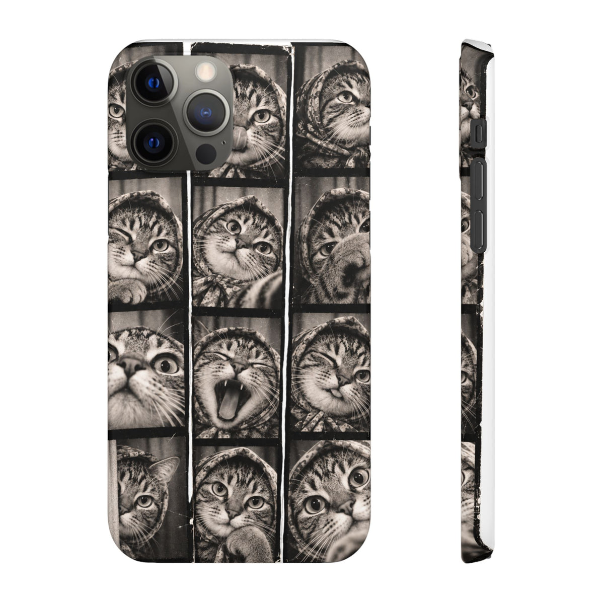 Babushka Cat Photobooth Snap Phone Case