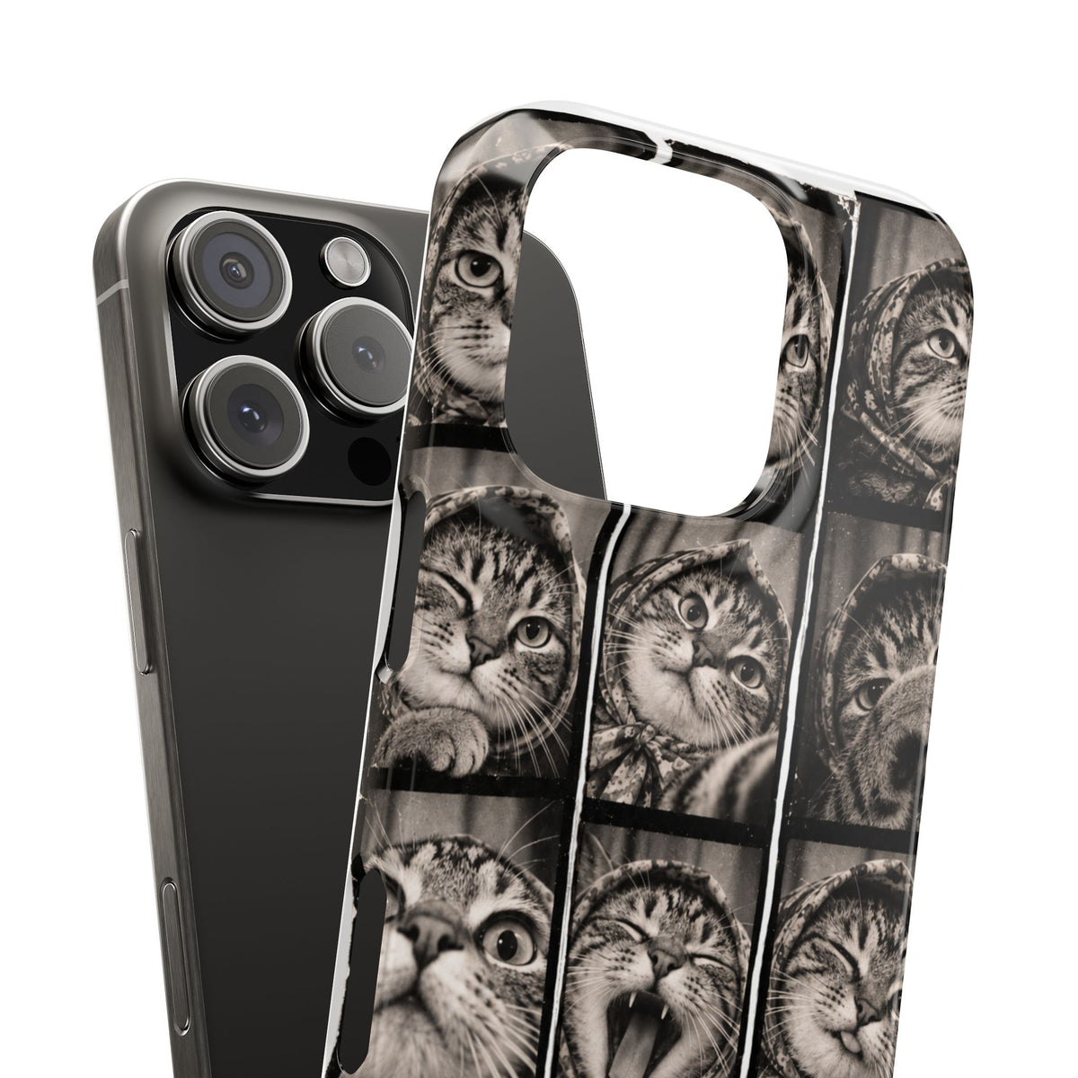 Babushka Cat Photobooth Snap Phone Case