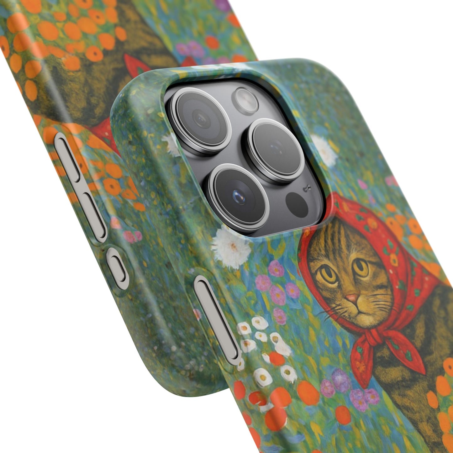Babushka Cat Gusav Klimt Snap Phone Case