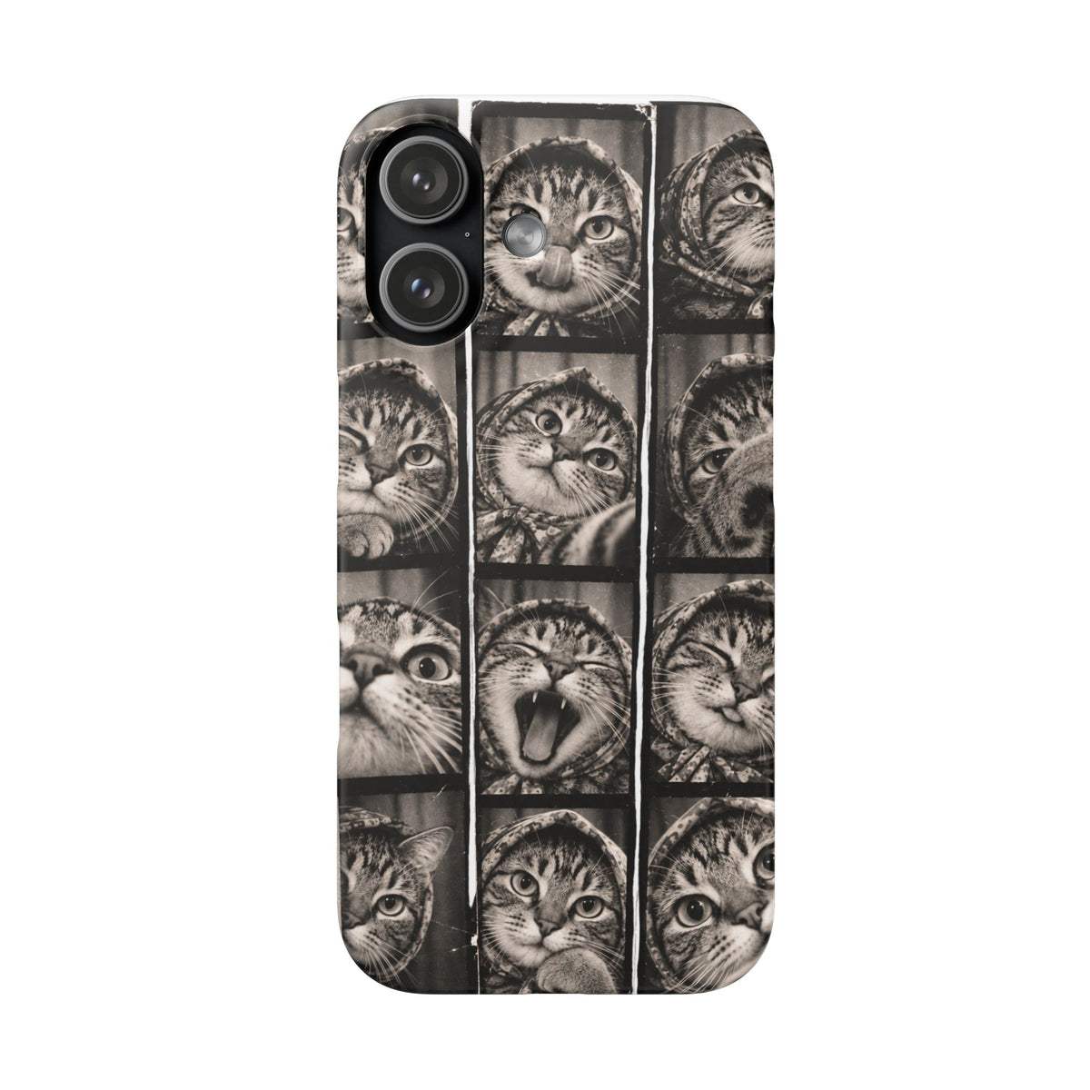 Babushka Cat Photobooth Snap Phone Case