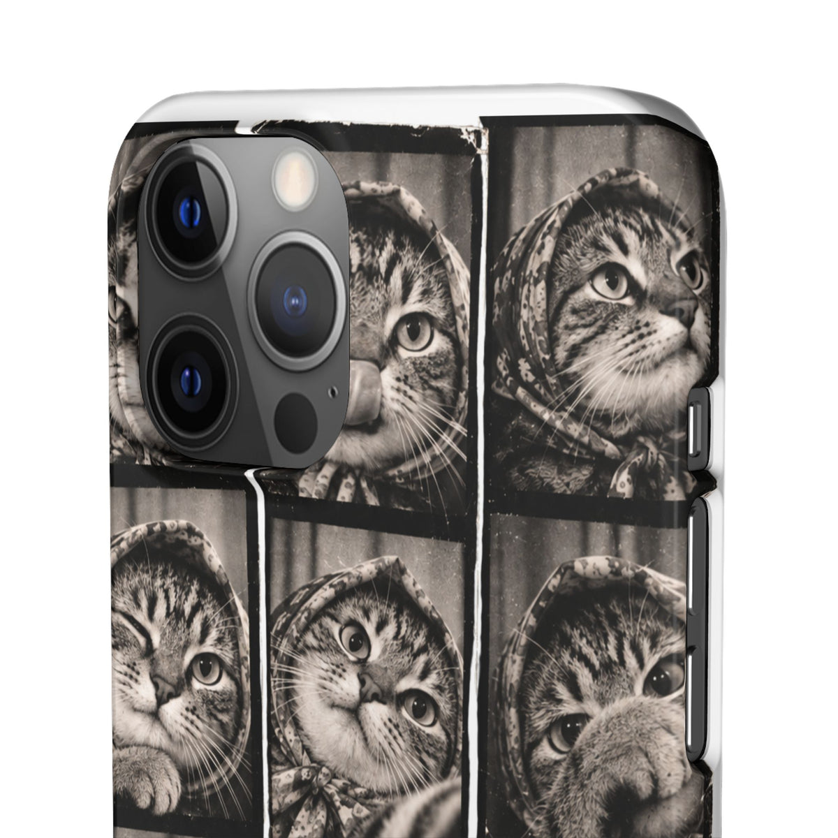 Babushka Cat Photobooth Snap Phone Case