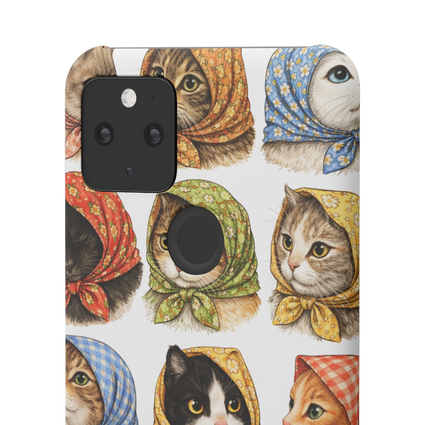 Babushka Cats Snap Phone Case