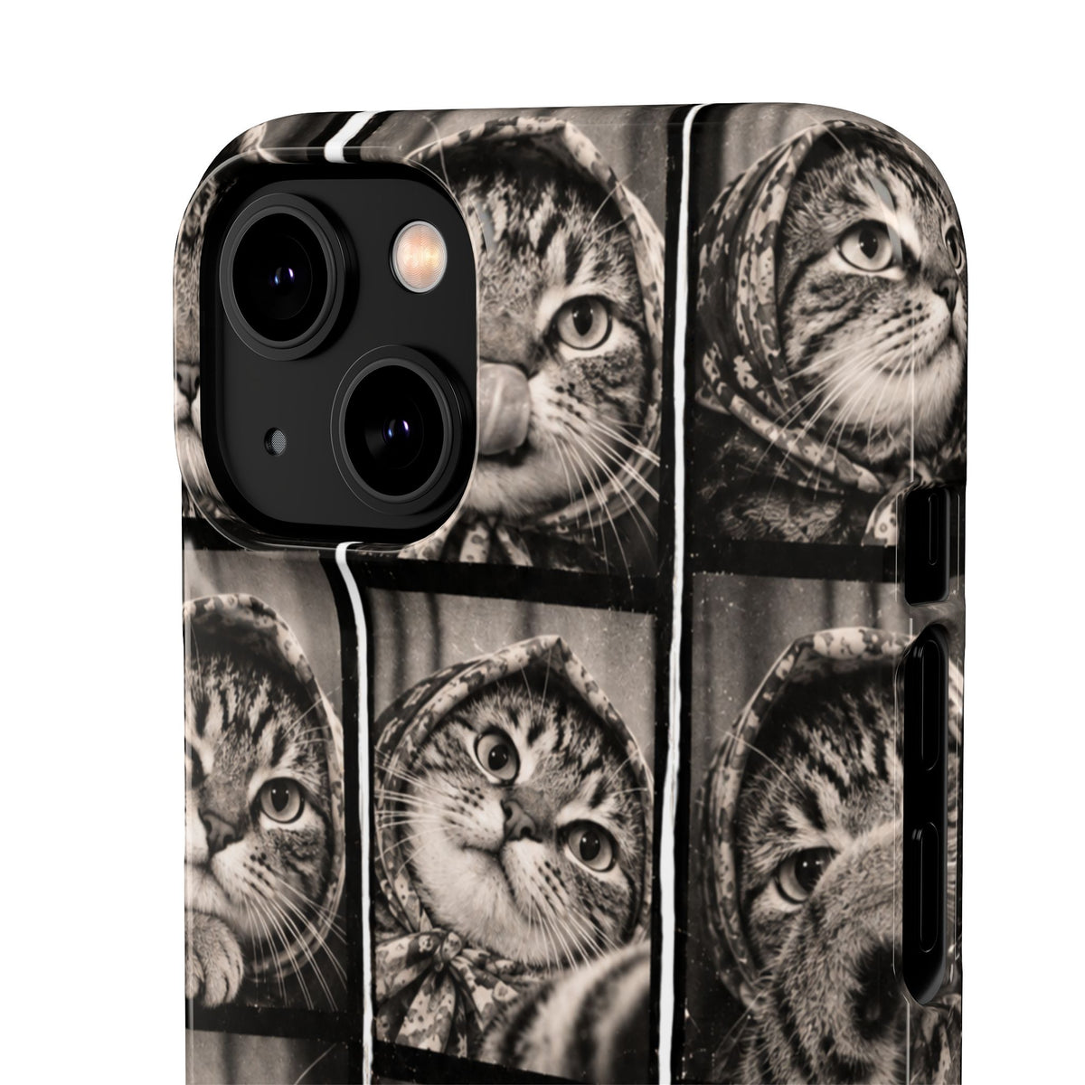 Babushka Cat Photobooth Snap Phone Case
