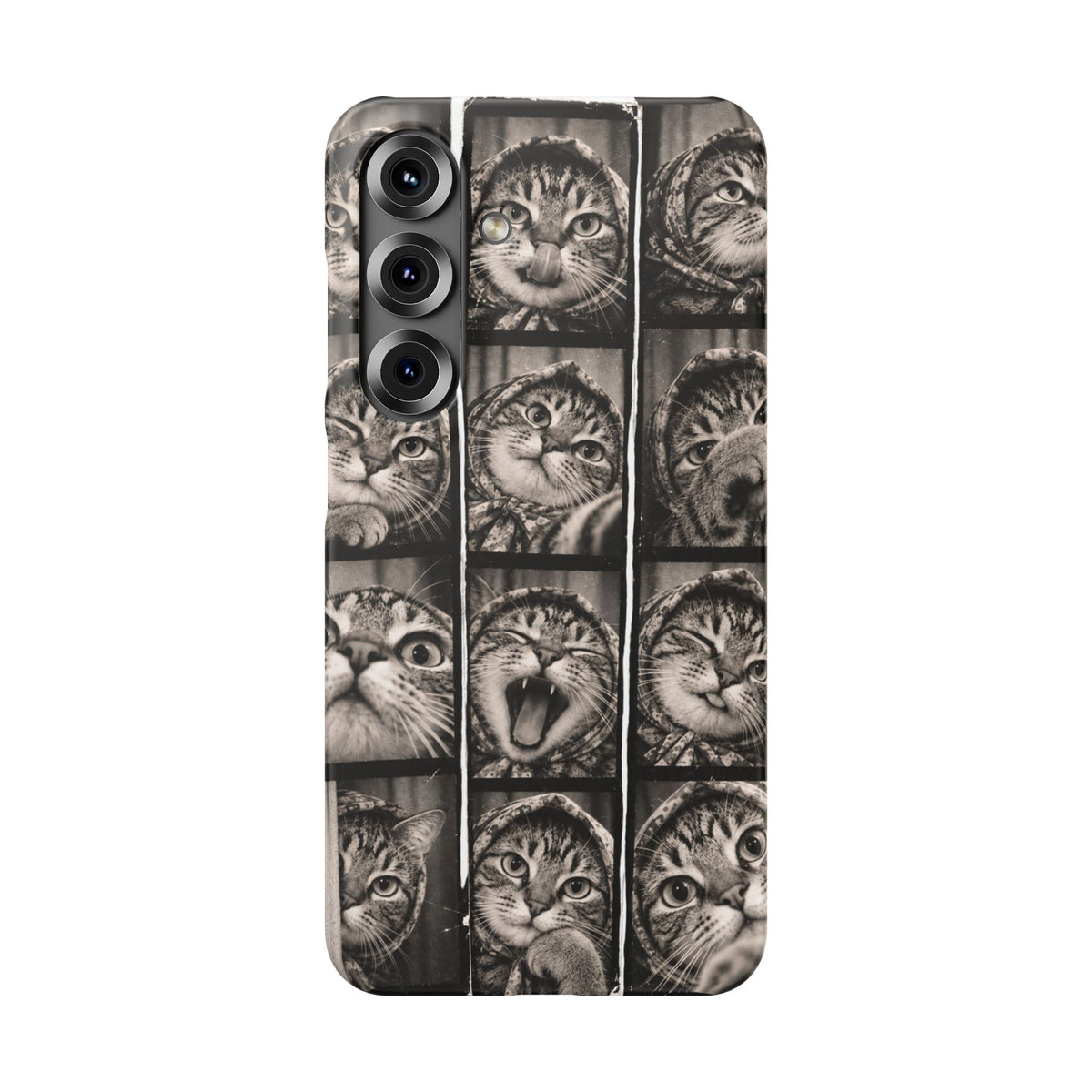 Babushka Cat Photobooth Snap Phone Case