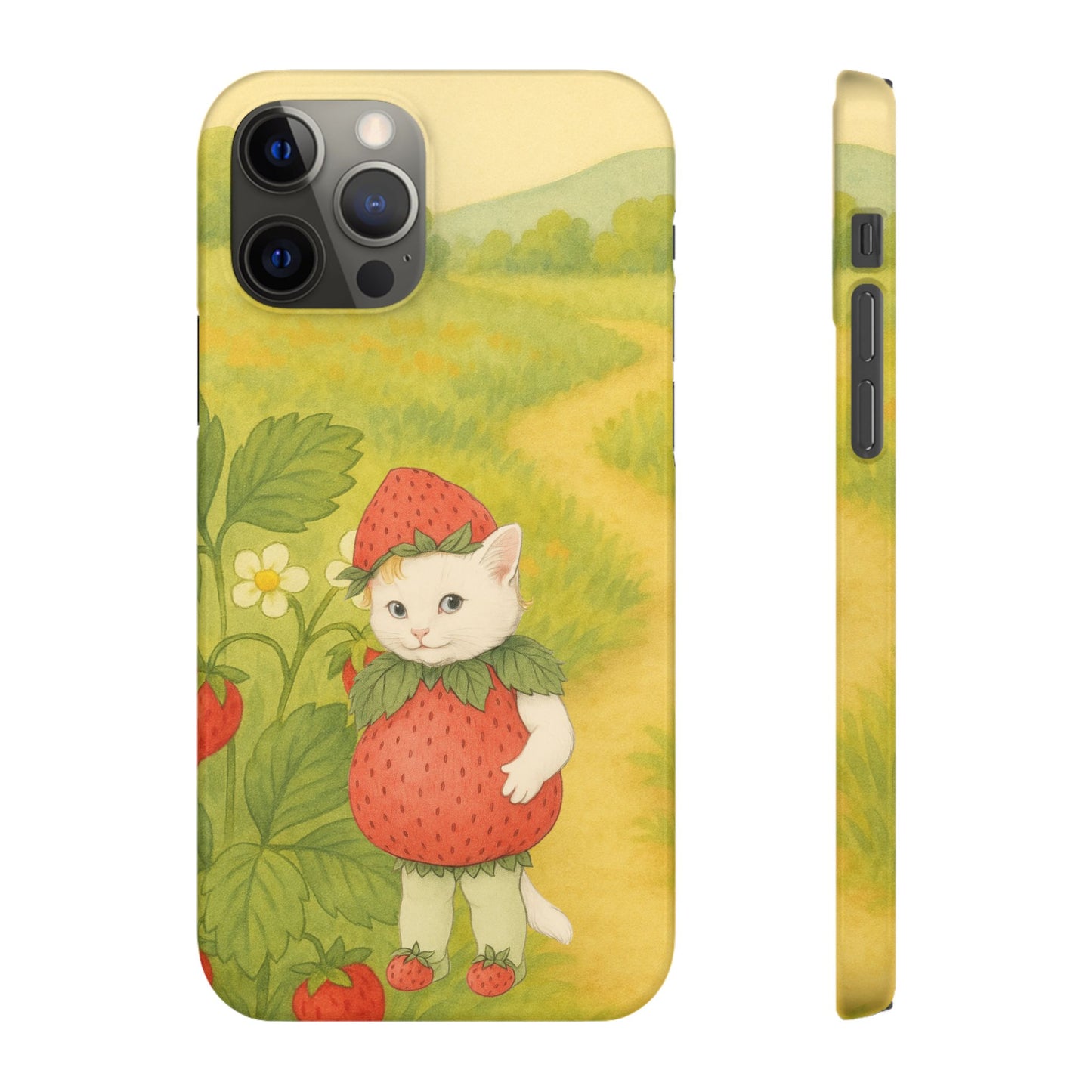 Strawberry Cat x Mother Earth's Children Snap Phone Case