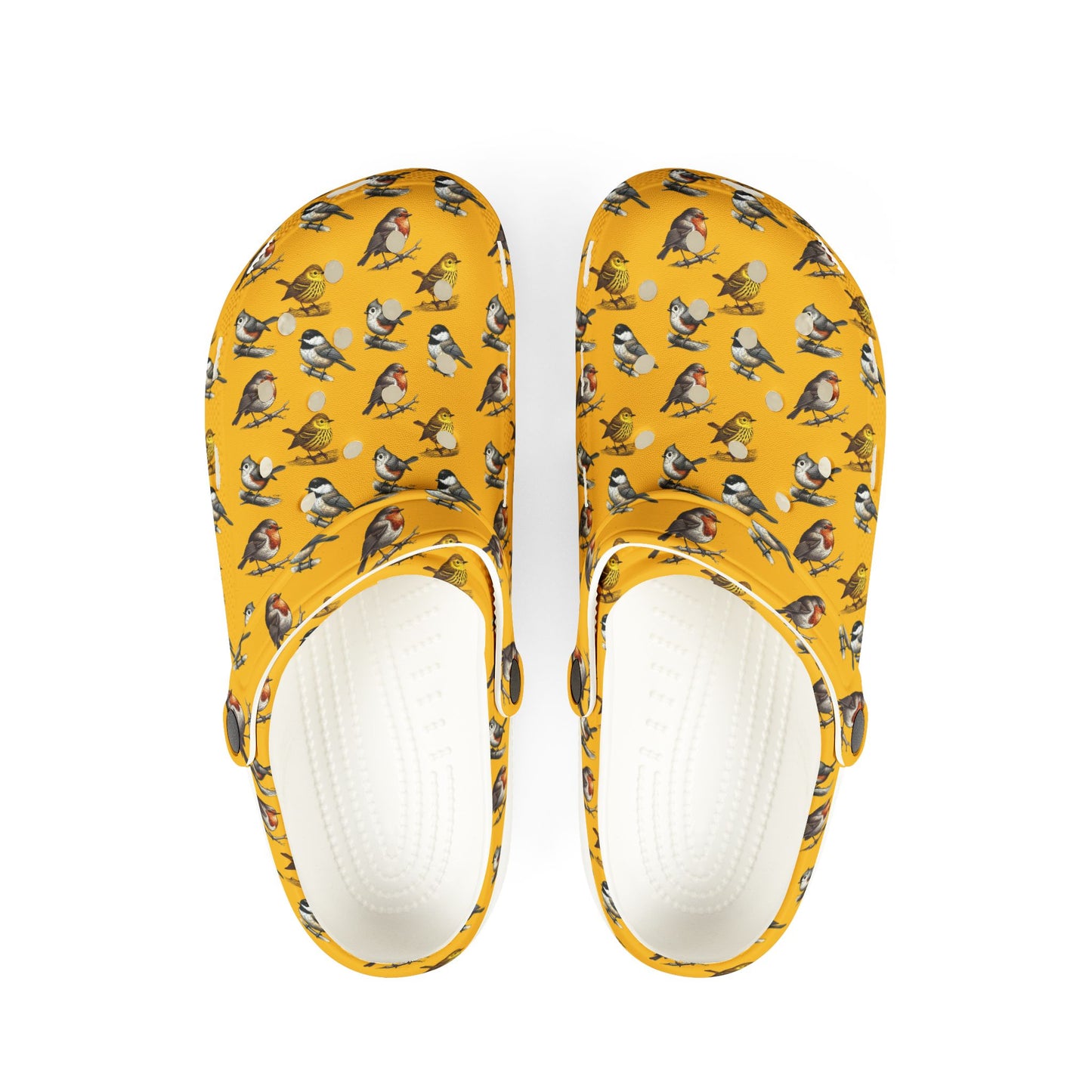 Birding Theme Granny Gliders EVA Foam Rubber Shoes