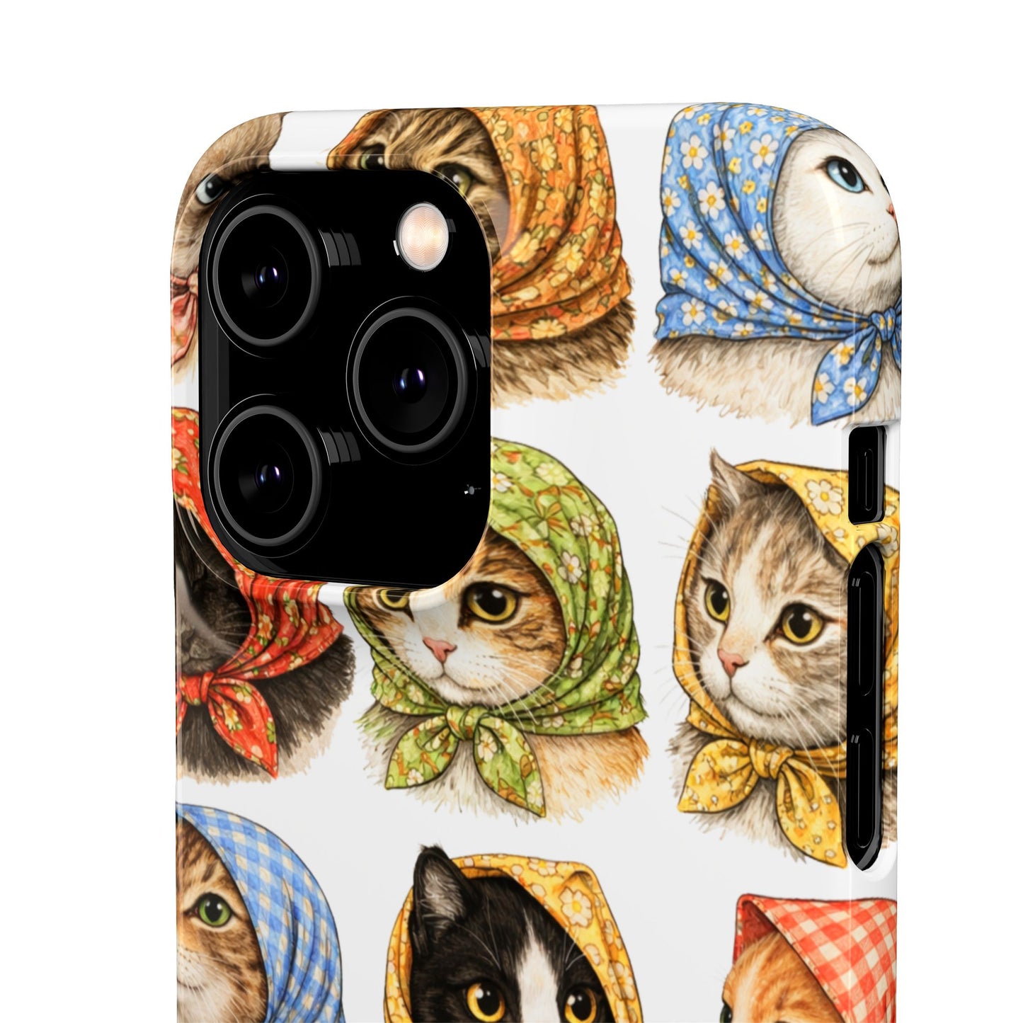 Babushka Cats Snap Phone Case