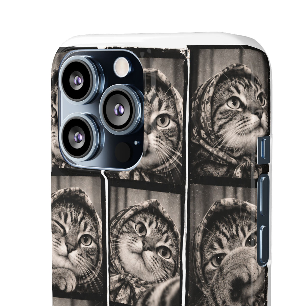 Babushka Cat Photobooth Snap Phone Case