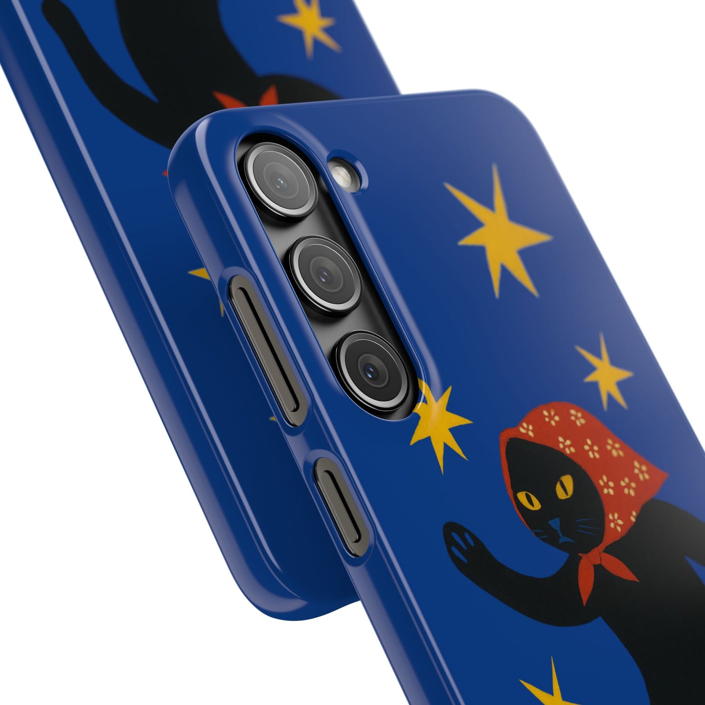 Babushka Cat x Matisse Style Snap Phone Case