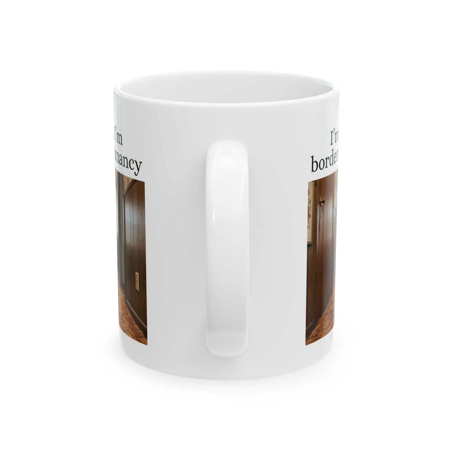 Babushka Cat Fancy Schmancy Ceramic Mug, (11oz, 15oz)