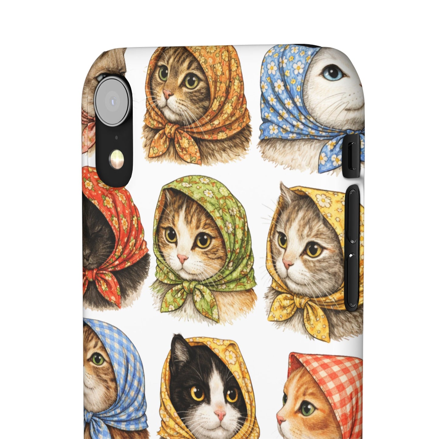 Babushka Cats Snap Phone Case