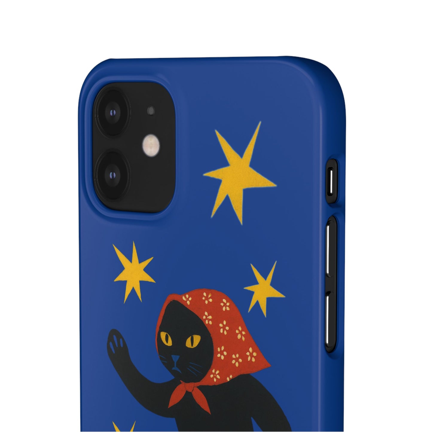 Babushka Cat x Matisse Style Snap Phone Case