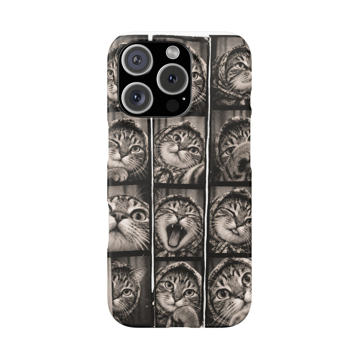 Babushka Cat Photobooth Snap Phone Case