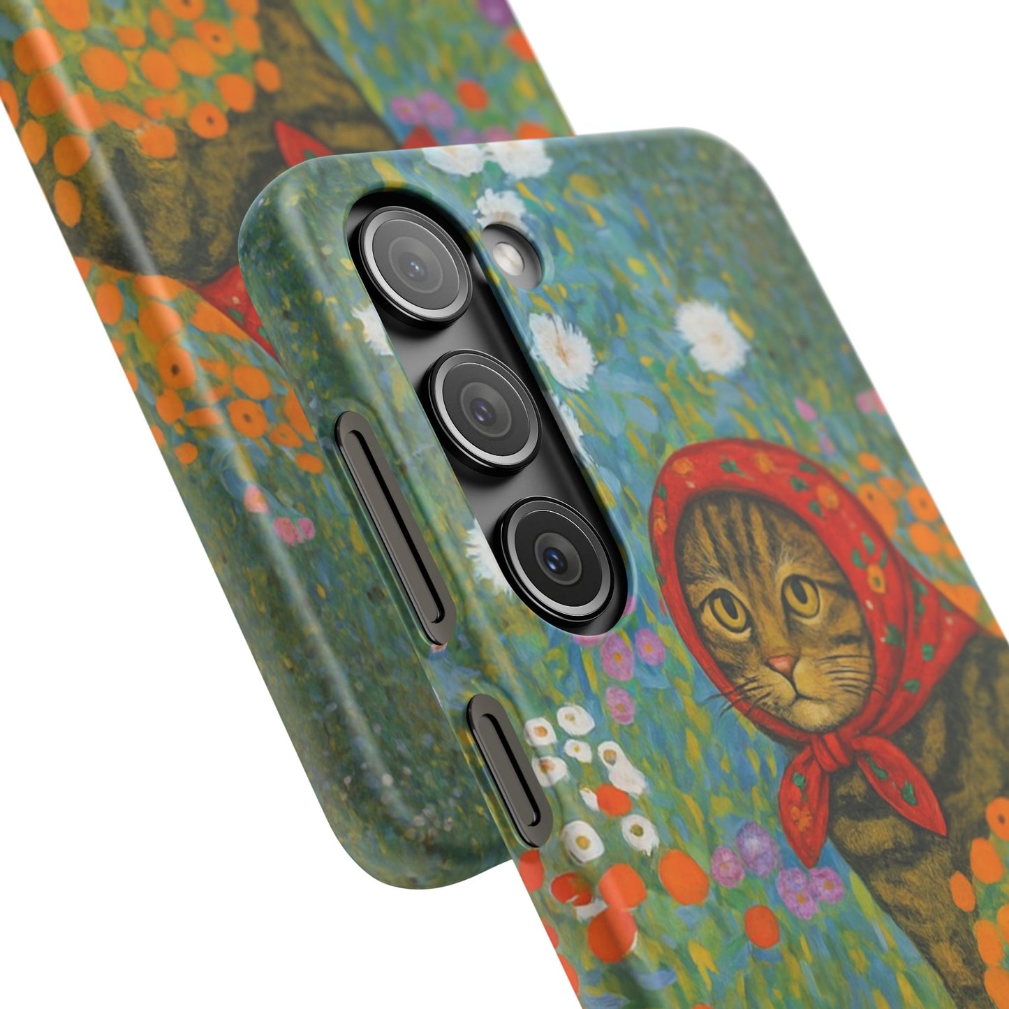 Babushka Cat Gusav Klimt Snap Phone Case