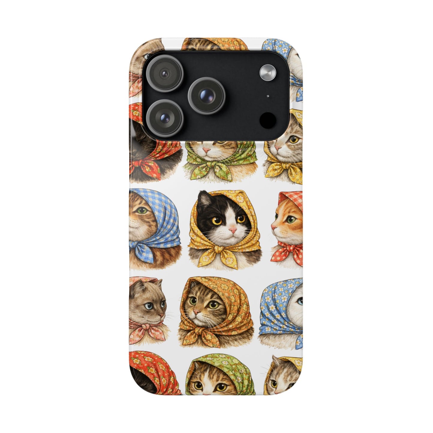 Babushka Cats Snap Phone Case